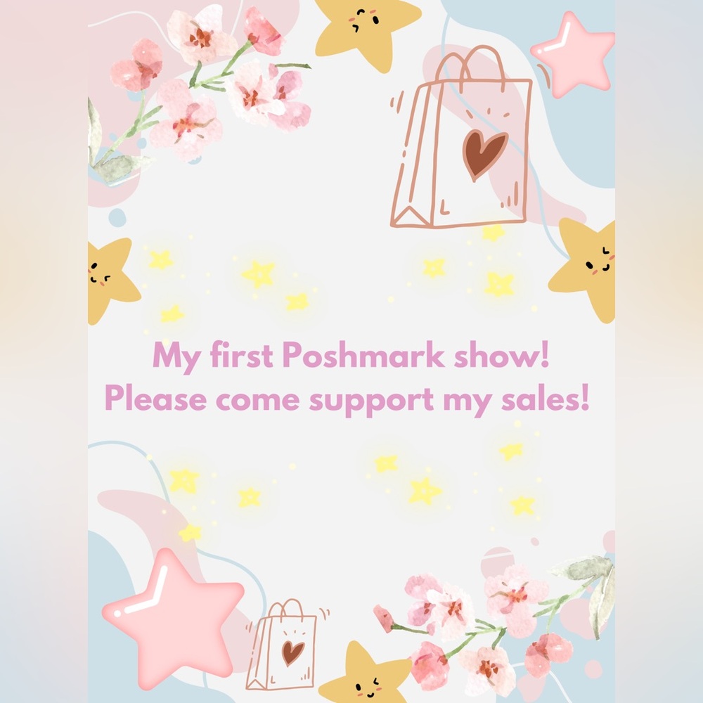 Poshmark live show poster!